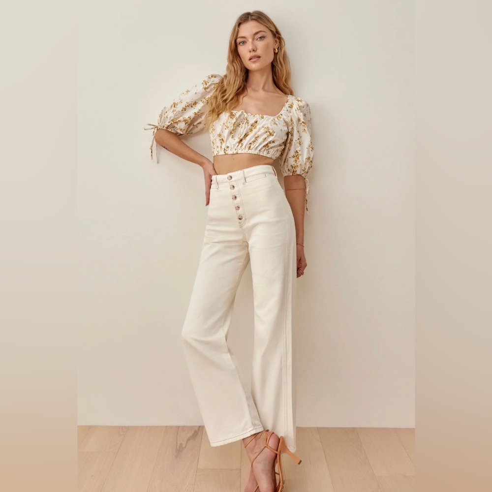 Lexi High Rise Wide Leg Jeans NWT